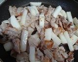 豚バラ肉と長芋の炒めもの作り方3写真