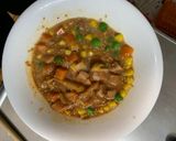 レンジピリ辛オイクリーム味オムライス弁当作り方5写真