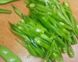 モロッコいんげんのおかか炒め作り方1写真