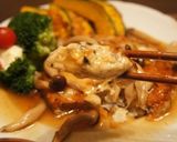 きのこあんかけの豆腐ハンバーグ作り方7写真
