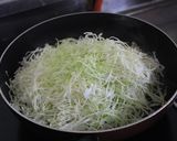 キャベツとコンビーフの炒め物作り方2写真