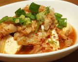 速攻1品♪レンジでキムチ豆腐作り方5写真