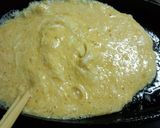 バターたっぷり！ふわふわ山芋鉄板★作り方3写真