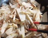 ✿マコモダケと玉ねぎの丼✿作り方5写真