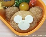 キャラ弁＊ダッフィーお稲荷さん作り方9写真