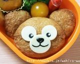 キャラ弁＊ダッフィーお稲荷さん作り方11写真