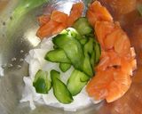 大根とサーモンのわさマヨ醤油和え作り方3写真