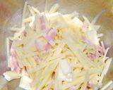 ベーコンチーズポテトのお焼き作り方1写真