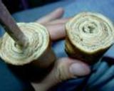 BBQでバームクーヘン　作り方5写真