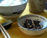 レンジで常備品　ひじきのささみ和え作り方4写真