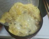 チーズ入りふわふわ親子丼★作り方6写真