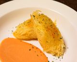お洒落な一品！鶏ささみのポテトガレット作り方9写真