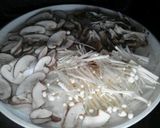 ヘルシー❤キノコ野菜たっぷりチヂミ♪作り方1写真