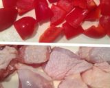 鶏肉とバジルのタイ風炒め♡作り方1写真