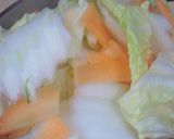 とり野菜みその豆乳鍋作り方2写真