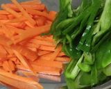 簡単♪薄切りポークと野菜のピカタ☆作り方1写真