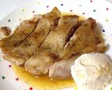 鶏肉のバニラアイス添えステーキ作り方3写真