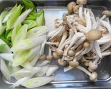 塩麹で♪長葱と豚肉の和風パスタ作り方2写真