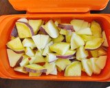 秋の味＊さつま芋とりんごの甘煮＊作り方2写真