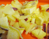 秋の味＊さつま芋とりんごの甘煮＊作り方3写真