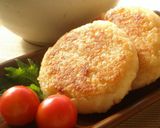塩昆布味☆カリカリチーズの残りご飯おやき作り方9写真