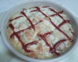 残りシチューで作るヘルシー豆腐入りドリア作り方6写真