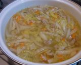 白菜たっぷりスープ作り方6写真