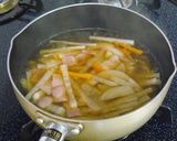 あったまろ～♫洋風うどん♡作り方5写真