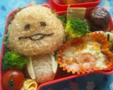 キャラ弁*なめこ栽培弁当作り方5写真