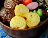 まぁるい卵焼き（お弁当に）作り方5写真