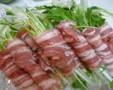豚ばら肉ＤＥ巻きしゃぶ☆作り方5写真