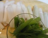 しじみDE大根焼きネギ鍋作り方2写真