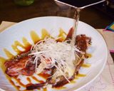 蒸魚（ツェンユイ）☆香りたつ焦がし葱風味作り方4写真