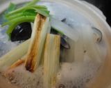 しじみDE大根焼きネギ鍋作り方5写真