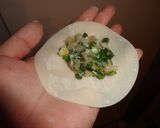 餃子の包み方（水餃子、ペリメニ向き）作り方1写真