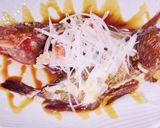 蒸魚（ツェンユイ）☆香りたつ焦がし葱風味作り方5写真