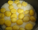 栗の炊き込みご飯作り方4写真