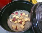 ストウブで☆ホクホク☆お芋のおかゆさん♪作り方1写真