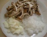 マロニーで☆きのこの豆乳リゾット作り方1写真