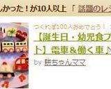 【誕生日・幼児食プレート】電車＆働く車♪作り方8写真