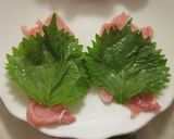 お手軽☆豚しゃぶ肉のチーズ巻き作り方1写真