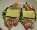 お手軽☆豚しゃぶ肉のチーズ巻き作り方2写真