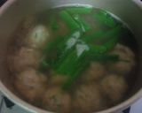 蓮根鶏団子のスープ作り方7写真