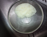 めんつゆ仕立て　ナスのみぞれ和え作り方2写真