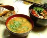 夏野菜の冷汁作り方3写真