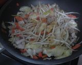 鶏肉と野菜の味噌炒め作り方3写真