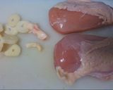 たっぷりネギの和風ガーリックチキン作り方2写真