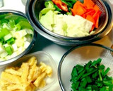 油揚げと残り野菜の玉子とじ◆冷蔵庫整理作り方1写真