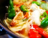 油揚げと残り野菜の玉子とじ◆冷蔵庫整理作り方5写真