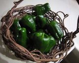 レンジ蒸しピーマンのねぎ明太子和え作り方2写真